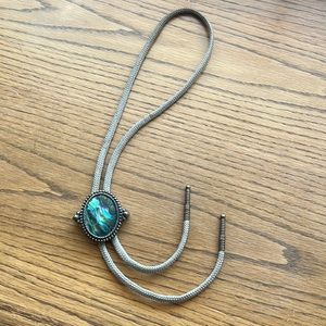 Vintage Abalone Bolo Tie